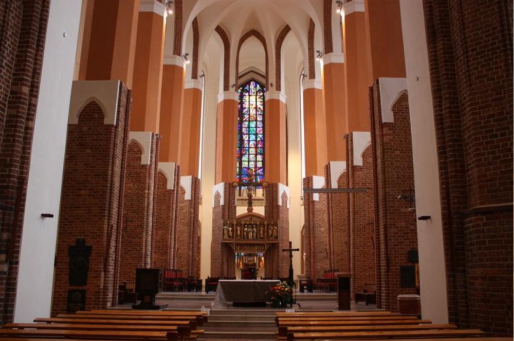 Prace renowacyjne i konserwatorskie we wnętrzu Katedry pw. św. Jakuba w Szczecinie