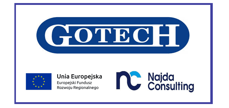 Najda Consulting wspólnie z firmą Gotech sp. z o.o. zakończyła proces wdrożenia inwestycji związanej z budową zakładu innowacji technologicznych wraz z infrastrukturą techniczną w Nowym Czarnowie!